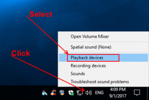 Open Playback Devices